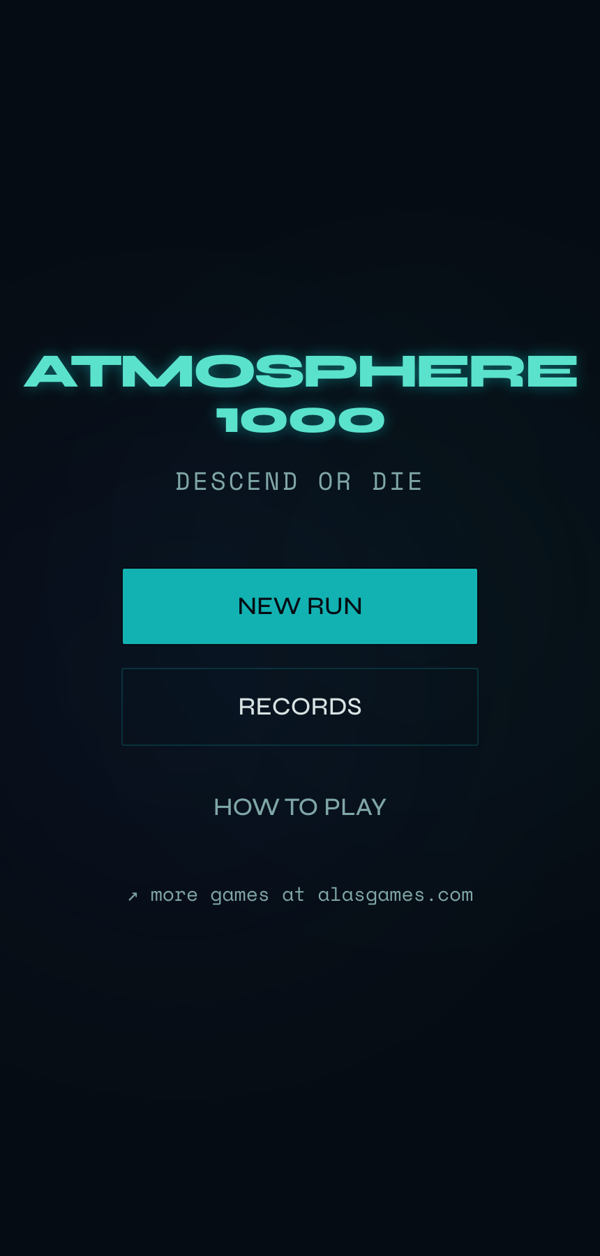 Atmosphere 1000 — title screen